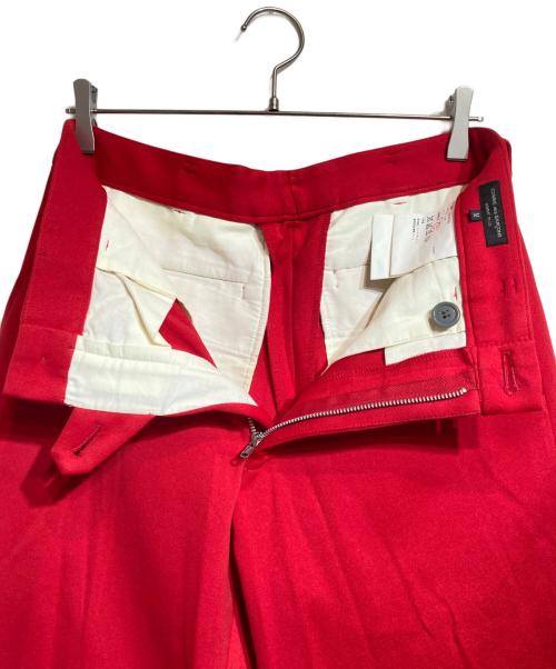 COMME des GARCONS HOMME PLUS（コムデギャルソンオムプリュス）COMME des GARCONS HOMME PLUS (コムデギャルソンオムプリュス) スラックス レッド サイズ:Ｍの古着・服飾アイテム