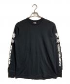 Y's×SUPREMEワイズ×シュプリーム）の古着「L/S Tee」｜ブラック