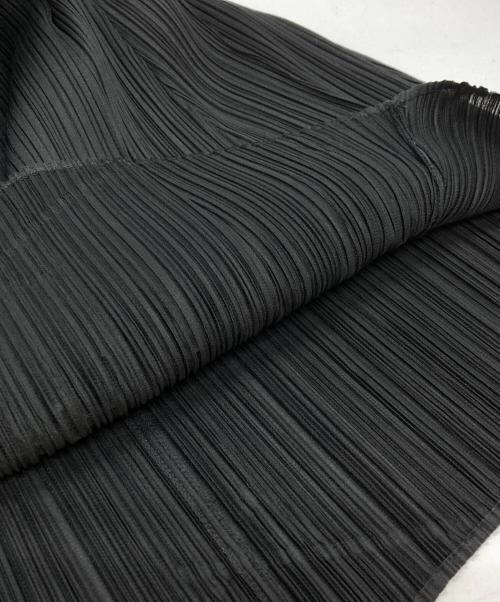 PLEATS PLEASE（プリーツプリーズ）PLEATS PLEASE (プリーツプリーズ) ノースリーブプリーツワンピース ブラック サイズ:2の古着・服飾アイテム