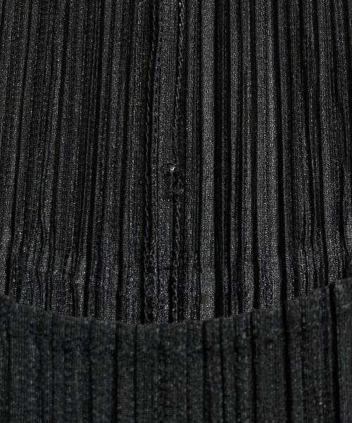 PLEATS PLEASE（プリーツプリーズ）PLEATS PLEASE (プリーツプリーズ) ノースリーブプリーツワンピース ブラック サイズ:2の古着・服飾アイテム