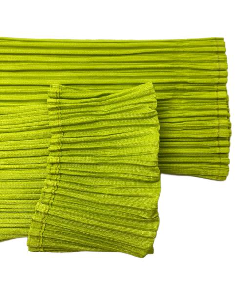 PLEATS PLEASE（プリーツプリーズ）PLEATS PLEASE (プリーツプリーズ) バイカラープリーツカットソー ブラック サイズ:3の古着・服飾アイテム