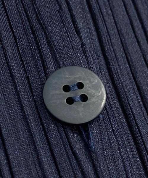 PLEATS PLEASE（プリーツプリーズ）PLEATS PLEASE (プリーツプリーズ) プリーツベスト ネイビー サイズ:3の古着・服飾アイテム