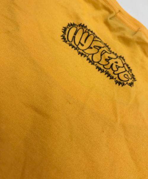 Hysteric Glamour（ヒステリックグラマー）Hysteric Glamour (ヒステリックグラマー) BEAR ON THE BEAT Tシャツ オレンジ サイズ:FREEの古着・服飾アイテム