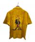 VAMPIRELLA by Hysteric Glamour (ヴァンピレラ バイ ヒステリックグラマー) VAMPIRELLA/CITY OF GHOSTS オープンカラーシャツ イエロー サイズ:	SIZE L：22000円