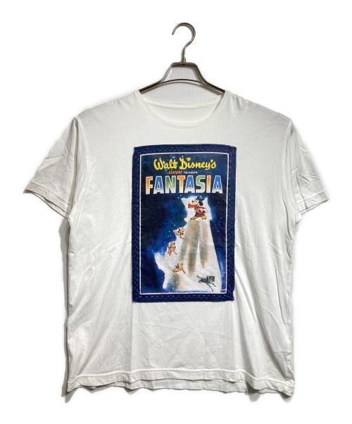 DISNEY（ディズニー）DISNEY (ディズニー) Porter Classic (ポータークラシック) Tシャツ/Disney Tee ホワイト サイズ:Mの古着・服飾アイテム