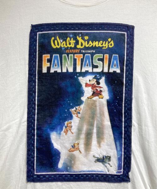 DISNEY（ディズニー）DISNEY (ディズニー) Porter Classic (ポータークラシック) Tシャツ/Disney Tee ホワイト サイズ:Mの古着・服飾アイテム