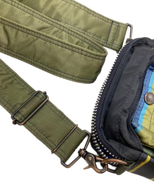 PORTER（ポーター）PORTER (ポーター) PAUL SMITH (ポールスミス) バーティカルショルダーバッグ グリーンの古着・服飾アイテム