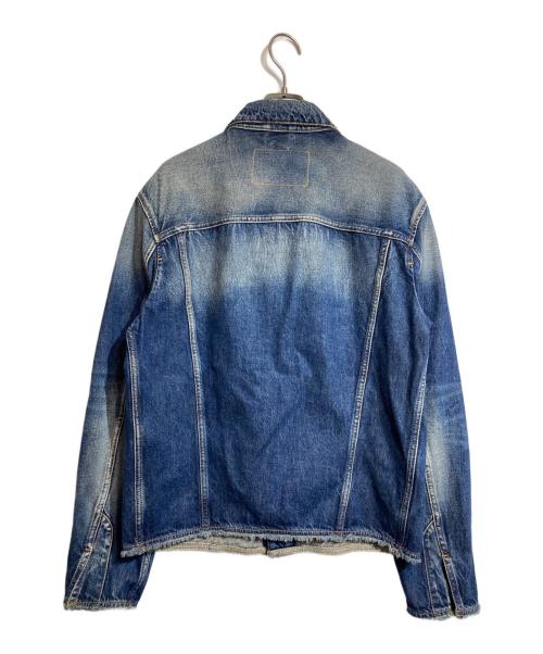 DIESEL（ディーゼル）DIESEL (ディーゼル) デニムジャケット インディゴ サイズ:Ｌの古着・服飾アイテム