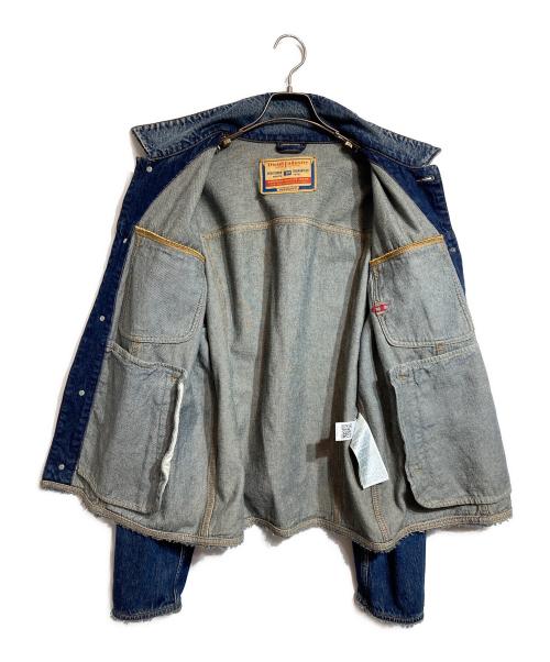 DIESEL（ディーゼル）DIESEL (ディーゼル) デニムジャケット インディゴ サイズ:Ｌの古着・服飾アイテム
