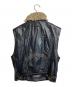 GAULTIER JEANS (ゴルチエジーンズ) 襟ファーレザーベスト ブラック サイズ:48：18000円