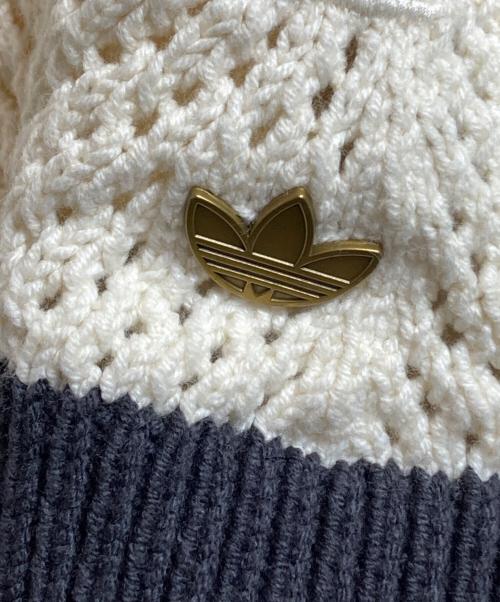 adidas（アディダス）adidas (アディダス) CLOT (クロット) Crochet SST Track Top ベージュ サイズ:Ｌの古着・服飾アイテム