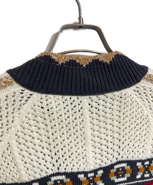 adidas（アディダス）adidas (アディダス) CLOT (クロット) Crochet SST Track Top ベージュ サイズ:Ｌの古着・服飾アイテム