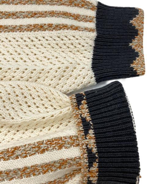 adidas（アディダス）adidas (アディダス) CLOT (クロット) Crochet SST Track Top ベージュ サイズ:Ｌの古着・服飾アイテム