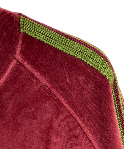 Needles（ニードルズ）Needles (ニードルズ) R.C. Track Jacket - C/Pe Velour レッド サイズ:Ｌの古着・服飾アイテム