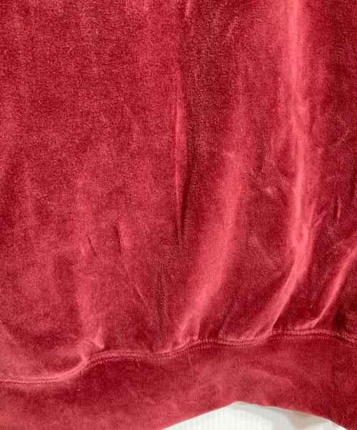 Needles（ニードルズ）Needles (ニードルズ) R.C. Track Jacket - C/Pe Velour レッド サイズ:Ｌの古着・服飾アイテム