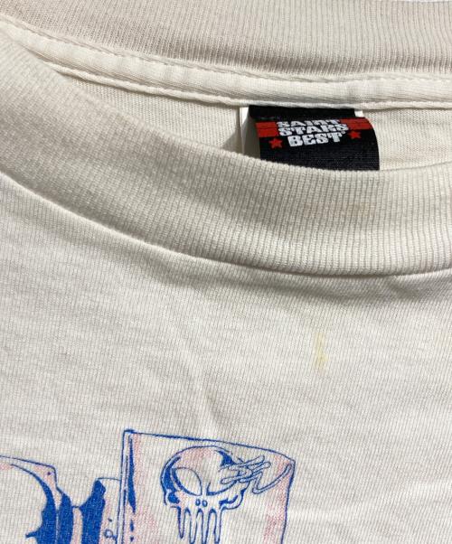 SAINT MICHAEL（セントマイケル）SAINT MICHAEL (セントマイケル) S/S TEE ASTRO/宇宙T ホワイト サイズ:XLの古着・服飾アイテム