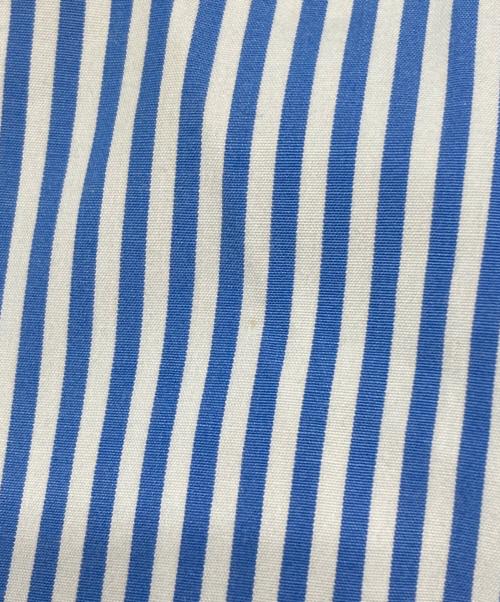 COMME des GARCONS HOMME（コムデギャルソン オム）COMME des GARCONS HOMME (コムデギャルソン オム) パネル切替ストライプシャツ ブルー サイズ:Ｌの古着・服飾アイテム