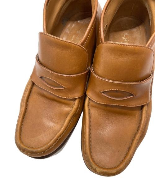 F.LLI Giacometti（フラテッリ ジャコメッティ）F.LLI Giacometti (フラテッリ ジャコメッティ) ハイカットコインローファー ブラウン サイズ:43の古着・服飾アイテム