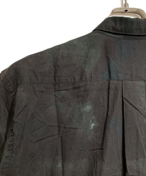 COMME des GARCONS SHIRT（コムデギャルソンシャツ）COMME des GARCONS SHIRT (コムデギャルソンシャツ) ダイダイ暗染S/Sシャツ/Black Tie-Dye shirt ブラック サイズ:XSの古着・服飾アイテム