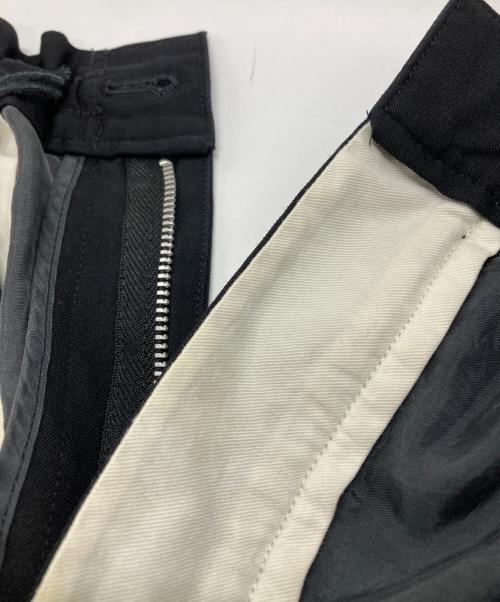 COMME des GARCONS HOMME DEUX（コムデギャルソン オム ドゥ）COMME des GARCONS HOMME DEUX (コムデギャルソン オム ドゥ) ウールギャバイージーパンツ ブラック サイズ:XSの古着・服飾アイテム
