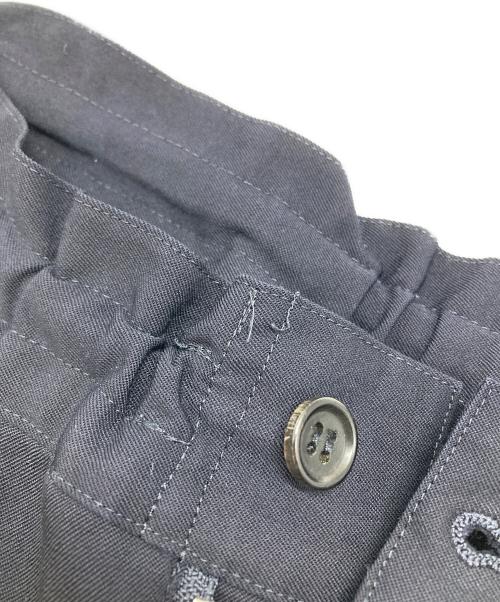 COMME des GARCONS HOMME DEUX（コムデギャルソン オム ドゥ）COMME des GARCONS HOMME DEUX (コムデギャルソン オム ドゥ) ウールギャバイージーパンツ ネイビー サイズ:XSの古着・服飾アイテム