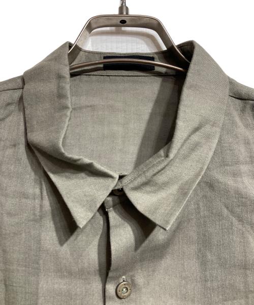 DEVOA（デヴォア）DEVOA (デヴォア) Short sleeve shirt ramie/半袖シャツ ベージュ サイズ:3の古着・服飾アイテム