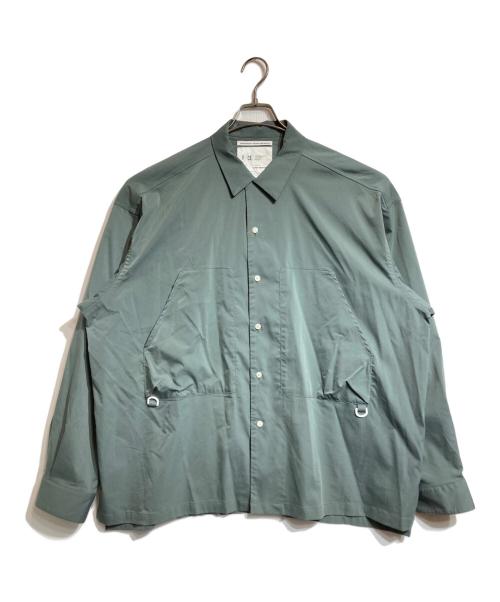 F/CE.（エフシーイー）F/CE. (エフシーイー) SOLOTEX MICROFT TECH SHIRT カーキ サイズ:Lの古着・服飾アイテム