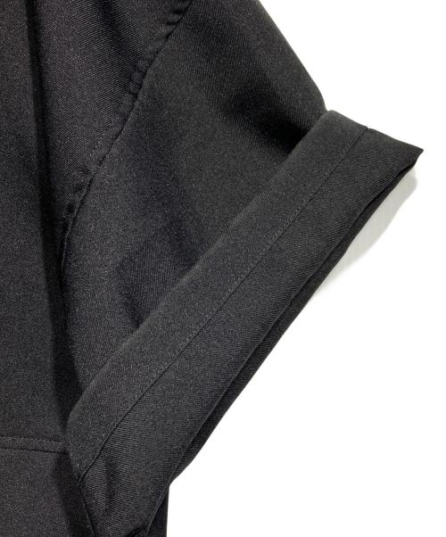 COOTIE PRODUCTIONS（クーティープロダクツ）COOTIE PRODUCTIONS (クーティープロダクツ) Polyester Twill S/S Football Top/フットボールトップ ブラック サイズ:Mの古着・服飾アイテム