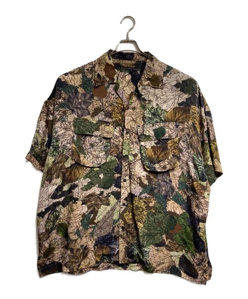My Beautiful Landlet（マイビューティフルランドレット）My Beautiful Landlet (マイビューティフルランドレット) LANDLET MBL ORIGINAL CAMO SHIRT/ランドレットMBLオリジナルカモシャツ カーキ×ブラウン サイズ:1の古着・服飾アイテム