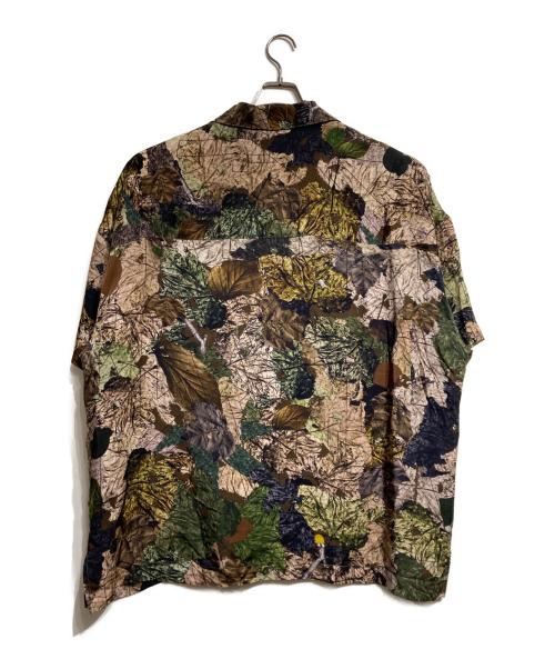 My Beautiful Landlet（マイビューティフルランドレット）My Beautiful Landlet (マイビューティフルランドレット) LANDLET MBL ORIGINAL CAMO SHIRT/ランドレットMBLオリジナルカモシャツ カーキ×ブラウン サイズ:1の古着・服飾アイテム