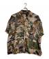 My Beautiful Landlet（マイビューティフルランドレット）の古着「LANDLET MBL ORIGINAL CAMO SHIRT/ランドレットMBLオリジナルカモシャツ」｜カーキ×ブラウン