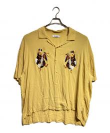 TIGHTBOOTH PRODUCTION（タイトブースプロダクション）の古着「PELICAN ALOHA SHIRT/ペリカンアロハシャツ」｜イエロー