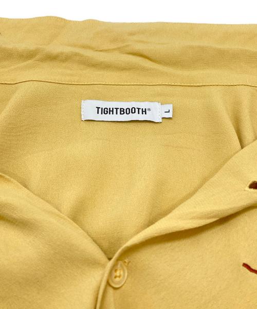 TIGHTBOOTH PRODUCTION（タイトブースプロダクション）TIGHTBOOTH PRODUCTION (タイトブースプロダクション) PELICAN ALOHA SHIRT/ペリカンアロハシャツ イエロー サイズ:Lの古着・服飾アイテム