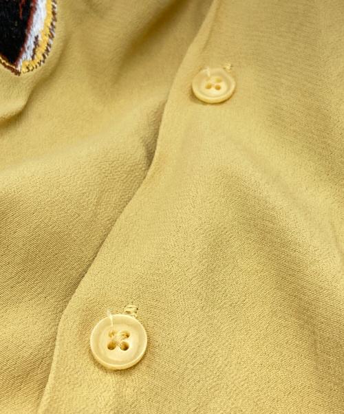 TIGHTBOOTH PRODUCTION（タイトブースプロダクション）TIGHTBOOTH PRODUCTION (タイトブースプロダクション) PELICAN ALOHA SHIRT/ペリカンアロハシャツ イエロー サイズ:Lの古着・服飾アイテム