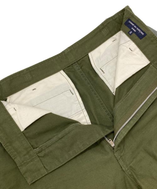 COMME des GARCONS HOMME（コムデギャルソン オム）COMME des GARCONS HOMME (コムデギャルソン オム) サイドラインカーゴパンツ カーキ サイズ:Sの古着・服飾アイテム