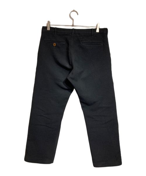 COMME des GARCONS HOMME DEUX（コムデギャルソン オム ドゥ）COMME des GARCONS HOMME DEUX (コムデギャルソン オム ドゥ) ポリエステル縮絨パンツ ブラック サイズ:Ｍの古着・服飾アイテム