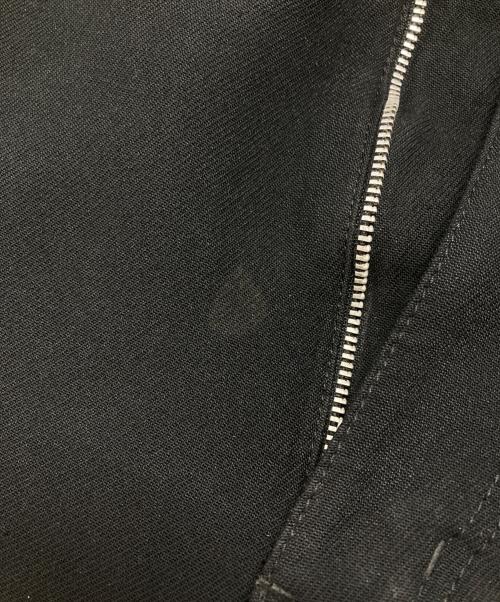 COMME des GARCONS HOMME DEUX（コムデギャルソン オム ドゥ）COMME des GARCONS HOMME DEUX (コムデギャルソン オム ドゥ) ポリエステル縮絨パンツ ブラック サイズ:Ｍの古着・服飾アイテム