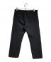 COMME des GARCONS HOMME DEUX (コムデギャルソン オム ドゥ) ポリエステル縮絨パンツ ブラック サイズ:Ｍ：12000円