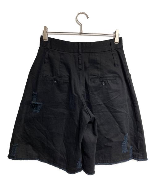 neith tokyo（ネイス）neith tokyo (ネイス) Twill Lingerie Half Pants/トゥウィル ランジェリー ハーフ パンツ ブラック サイズ:Freeの古着・服飾アイテム