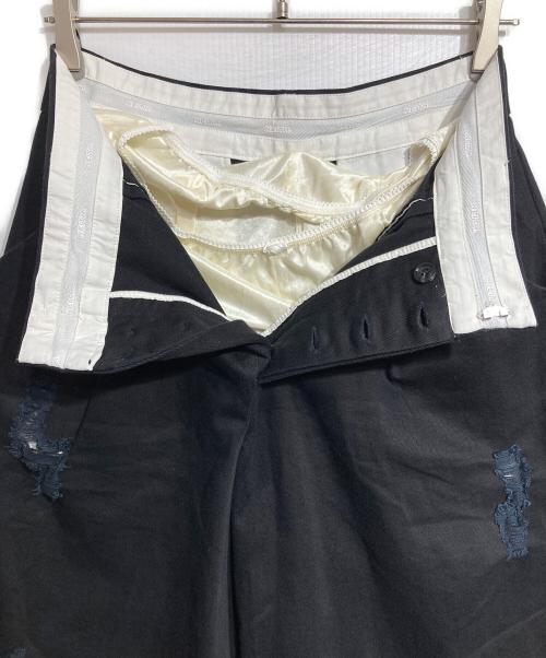 neith tokyo（ネイス）neith tokyo (ネイス) Twill Lingerie Half Pants/トゥウィル ランジェリー ハーフ パンツ ブラック サイズ:Freeの古着・服飾アイテム