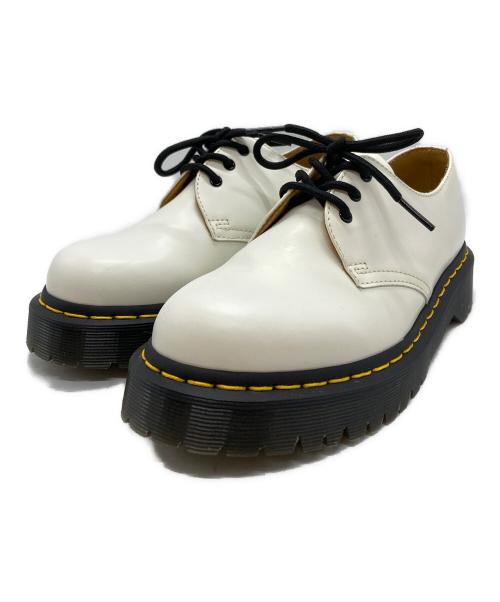 Dr.Martens（ドクターマーチン）Dr.Martens (ドクターマーチン) 3ホールシューズ ホワイト サイズ:24㎝の古着・服飾アイテム