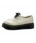 Dr.Martens (ドクターマーチン) 3ホールシューズ ホワイト サイズ:24㎝：12000円