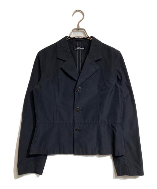 tricot COMME des GARCONS（トリココムデギャルソン）tricot COMME des GARCONS (トリココムデギャルソン) メッシュショートテーラードジャケット ブラック サイズ:なしの古着・服飾アイテム