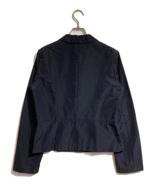 tricot COMME des GARCONS（トリココムデギャルソン）tricot COMME des GARCONS (トリココムデギャルソン) メッシュショートテーラードジャケット ブラック サイズ:なしの古着・服飾アイテム