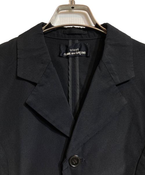 tricot COMME des GARCONS（トリココムデギャルソン）tricot COMME des GARCONS (トリココムデギャルソン) メッシュショートテーラードジャケット ブラック サイズ:なしの古着・服飾アイテム