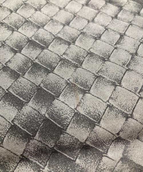 BOTTEGA VENETA（ボッテガベネタ）BOTTEGA VENETA (ボッテガベネタ) イントレチャート柄ナイロントートバッグ グレーの古着・服飾アイテム