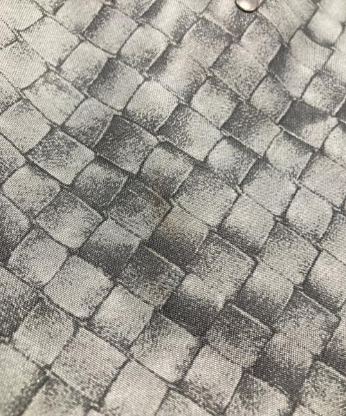 BOTTEGA VENETA（ボッテガベネタ）BOTTEGA VENETA (ボッテガベネタ) イントレチャート柄ナイロントートバッグ グレーの古着・服飾アイテム