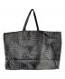 BOTTEGA VENETA (ボッテガベネタ) イントレチャート柄ナイロントートバッグ グレー：30000円