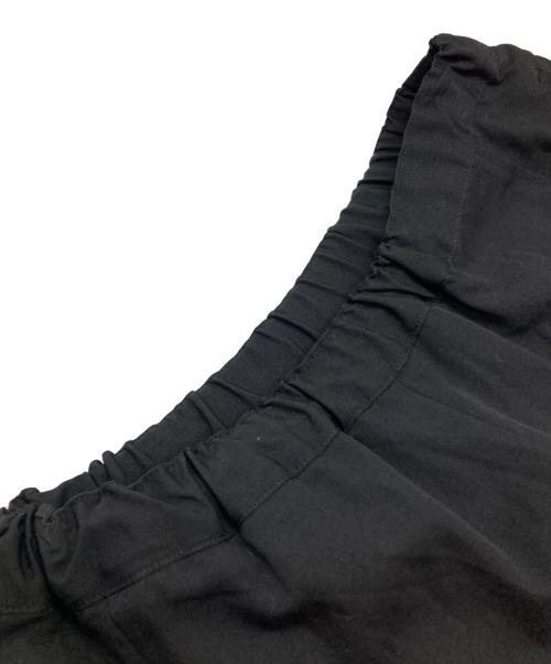 COMME des GARCONS COMME des GARCONS（コムデギャルソン コムデギャルソン）COMME des GARCONS COMME des GARCONS (コムデギャルソン コムデギャルソン) ウールギャバシンサルエルショートパンツ ブラック サイズ:Sの古着・服飾アイテム