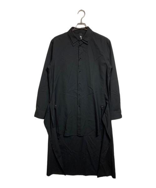 GROUND Y（グラウンドワイ）GROUND Y (グラウンドワイ) Back Long Shirt ブラック サイズ:3の古着・服飾アイテム